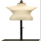 Women’s Dress Form, Full-Body Female Mannequin, Brown, Size S