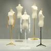 Women’s Dress Form, Full-Body Female Mannequin, Brown, Size S view 3