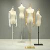 Women’s Dress Form, Full-Body Female Mannequin, Brown, Size S view 4