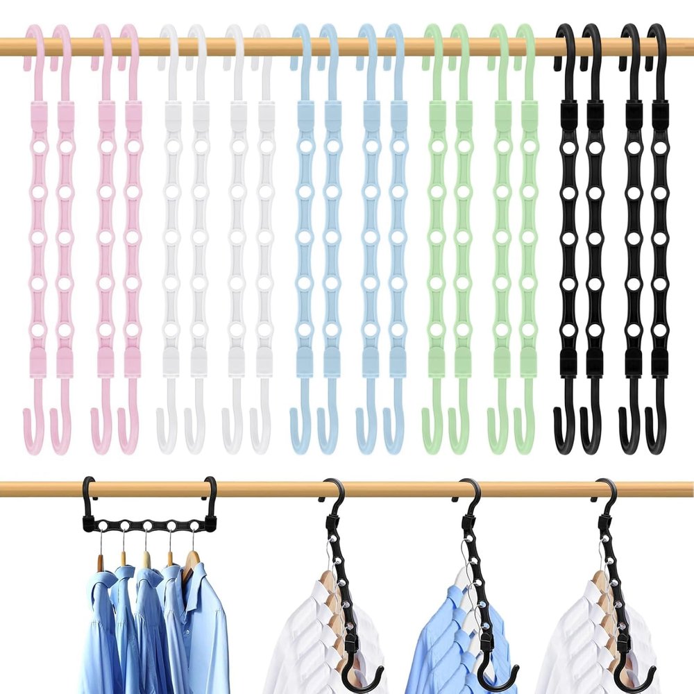 10 Space-Saving Hangers with Double Hooks