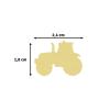 Vaessen Creative Tractor Punch 2.3 x 1.8 cm - Scrapbooking Tool view 3