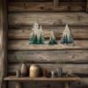 GOMAKERER 3-Piece Pine Tree Wall Decor view 4