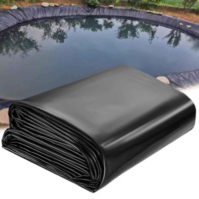 Durable Waterproof Pond Liner, Polyethylene Membrane for Garden Pools and Ponds, Multiple Sizes