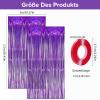 PATRICKWHITE 2-Pack Foil Tassel Curtains view 2
