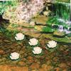 Floating Flowers - 5 Artificial Water Lilies view 2