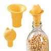 2-in-1 Bottle Stopper with Funnel - Cute Cat Head Design view 1