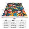 Tropical Parrot Fleece Microfiber Blanket, 60 x 50 in, Super-Soft Multipurpose Blanket for Bed, Sofa, Camping, Coolers, or Travel view 3
