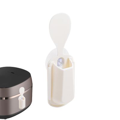 Rice Paddle Holder - Suction Cup Spoon Rack