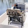Boat Stowage Net Clothing Organizer, 3 Compartments, Adjustable Strap view 2