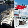 Boat Stowage Net Clothing Organizer, 3 Compartments, Adjustable Strap view 4