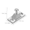 Toyvian Stainless Steel Boat Deck Replacement Hinges view 2