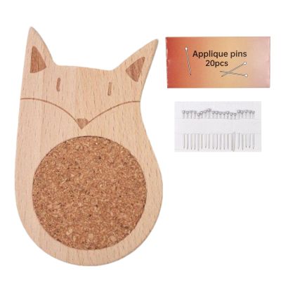 Wooden Pincushion for Sewing