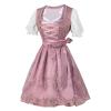 Oktoberfest Dirndl with Apron, German Bavarian Halloween Costume view 1
