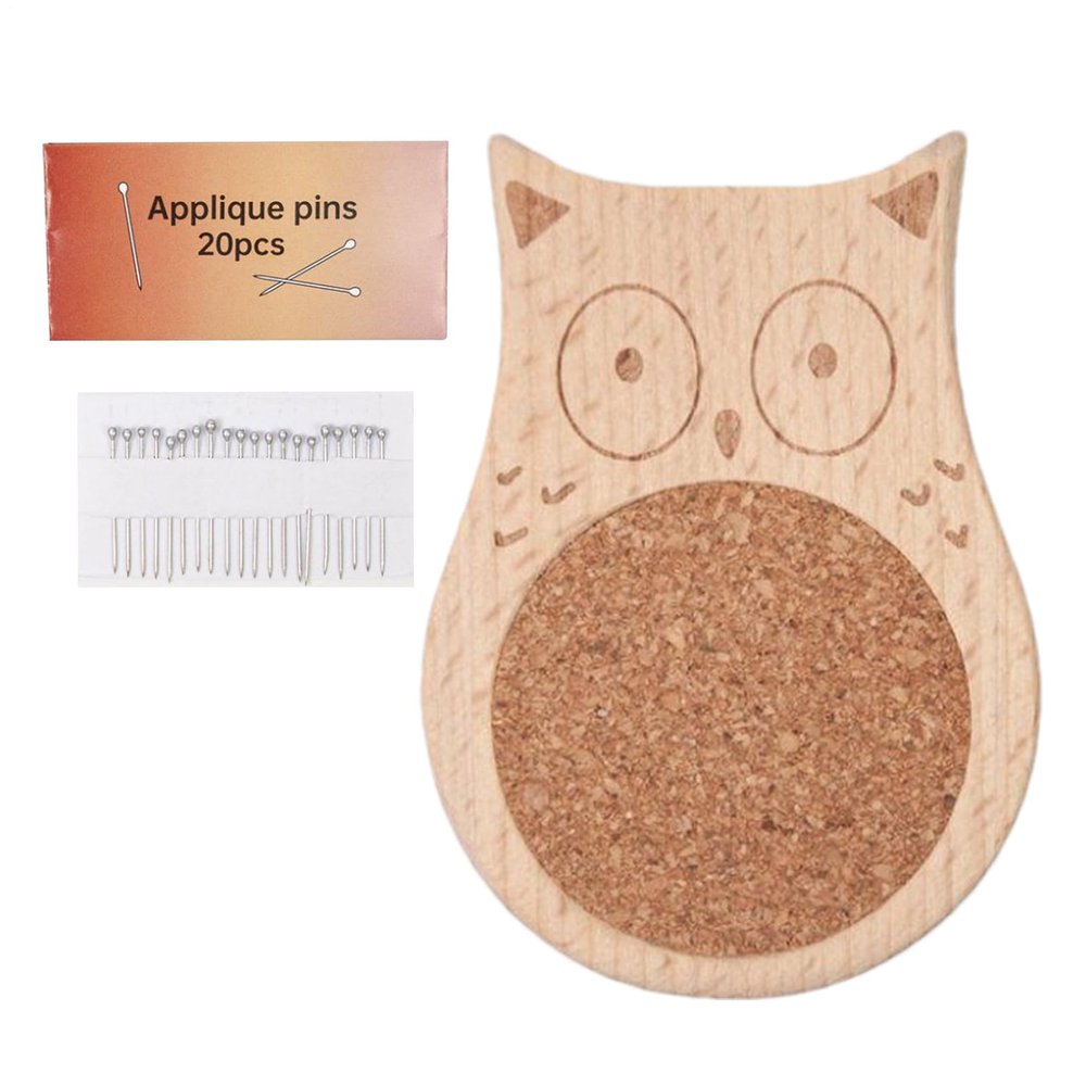 Cute Wooden Pincushion for Sewing Projects