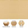Breathable Sun Shade Sail 240 x 640 cm, Rectangular, 98% UV Protection, Sand Yellow view 4