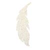 LOLIPPYY Leaf-Shaped Rhinestone Appliqué view 1