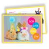 Colibri Rabbit Party Invitation Cards view 1