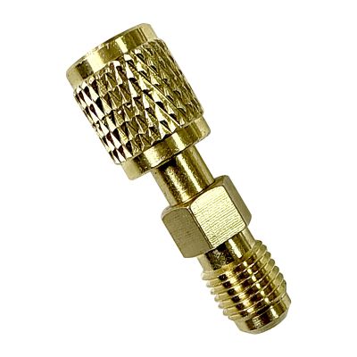 Threaded Connection for Refrigerant Container