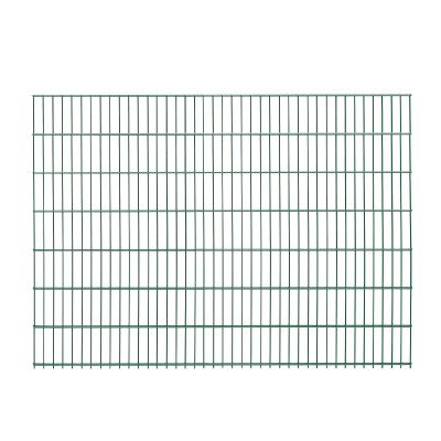 25 Double-Wire Mesh Fence Panels (50 Meters) | Height 143 cm | Green | Galvanized & Powder-Coated | UV- and Weather-Resistant | Industrial Quality