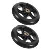 Toddmomy 2-Piece Quiet PU Skateboard Wheels for Scooters and Skateboards view 1