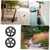 Toddmomy 2-Piece Quiet PU Skateboard Wheels for Scooters and Skateboards view 3