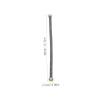 LIFKICH 2-Piece Stainless Steel Water Heater Connection Hoses, 1/2-Inch Flexible Corrugated Pipes view 2