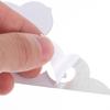 ABOOFAN 3D Silver Acrylic Mirror Corner Stickers, 10.2 x 10.2 x 0.1 cm view 2