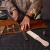 Leather Stropping Belt, Paddle-Shaped Sharpening Block view 2