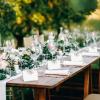 Xinfin 50 Pack Wedding Table Cards Flowers view 4