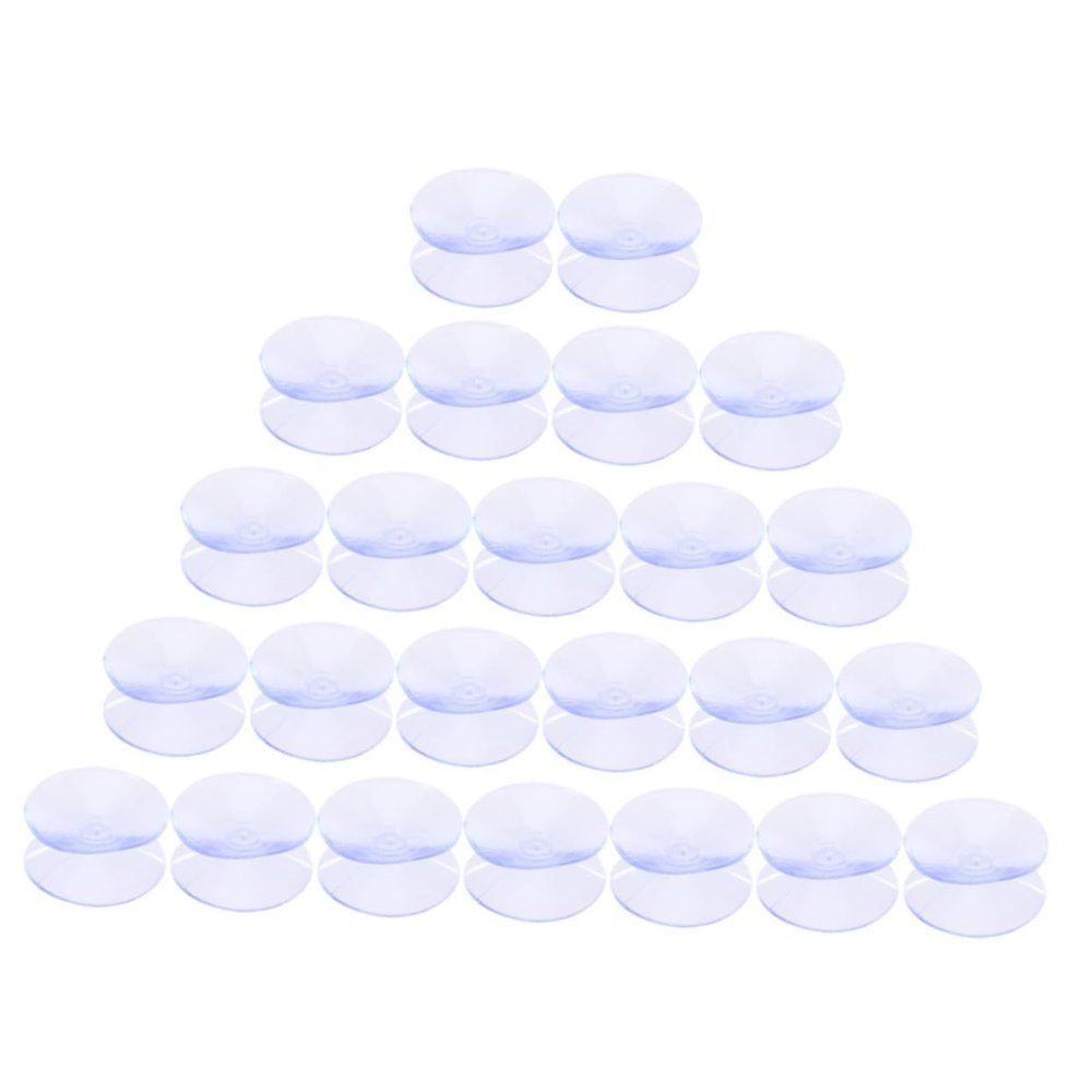 Gatuida 24-Piece Double-Sided Suction Pads for Glass Tables