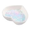 LZTDSBX Glitter Mini Sequins, 10 g, 3 mm Cloud-Shaped, White view 1
