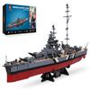 JMBricklayer Bismarck Battleship Building Set, 1:300 Scale view 1