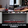 JMBricklayer Bismarck Battleship Building Set, 1:300 Scale view 4