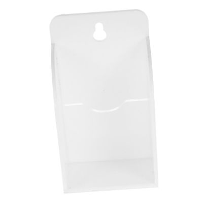 Gatuida Acrylic Remote Control Holder, Wall Storage Organizer, White