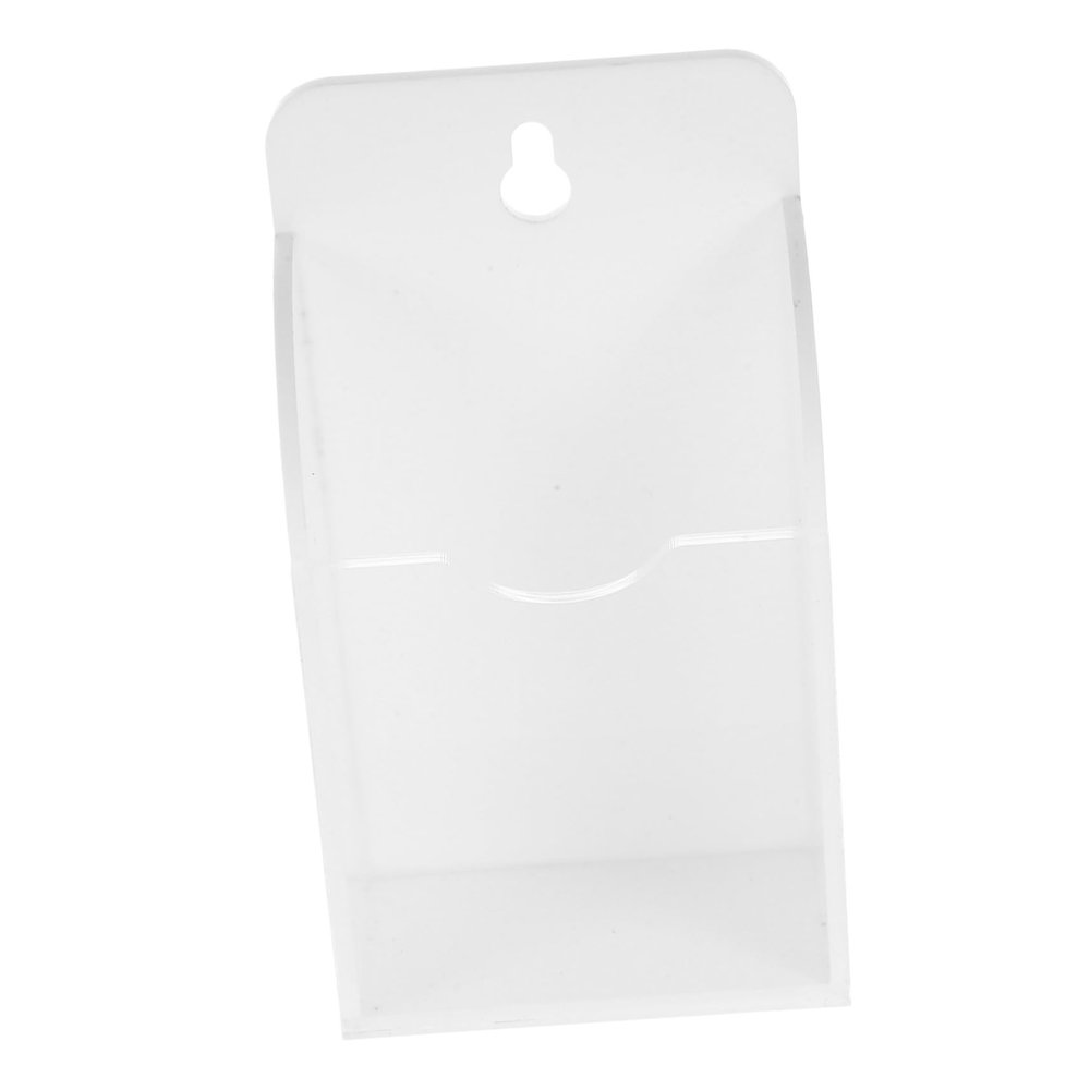 Gatuida Acrylic Remote Control Holder, Wall Storage Organizer, White