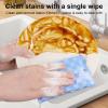 Non-Scratch Sponge Set - Dual-Sided Fiber Cleaning Cloths view 2