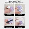 Non-Scratch Sponge Set - Dual-Sided Fiber Cleaning Cloths view 3