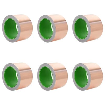 vidaXL Double-Sided Copper Tape for Slug Protection, 6 pcs.