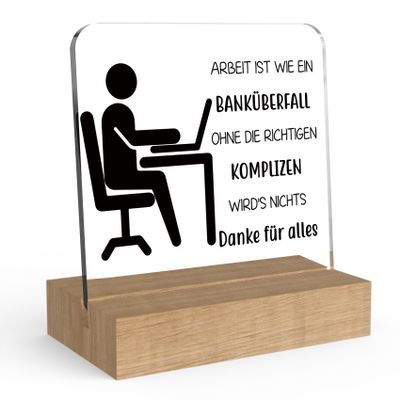Acrylic Decorations for Colleagues