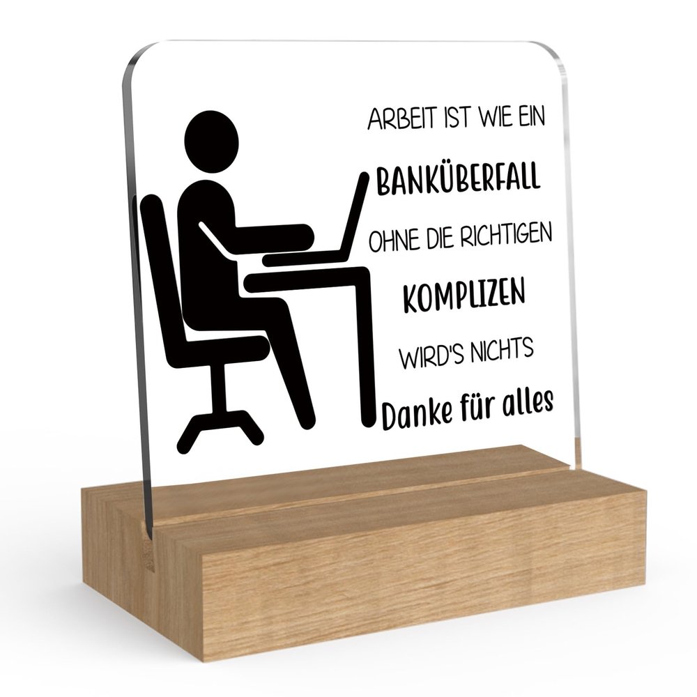 Acrylic Decorations for Colleagues