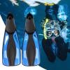 Adult Swimming Fins, 1 Pair, Adjustable, Travel Size, Diving view 3