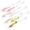 ifundom 7-Piece Artificial Shrimp Lures with Hooks, Realistic Soft Bait, Durable Fishing Accessory, Easy to Attach, for Freshwater and Saltwater Fishing view 1