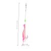 ifundom 7-Piece Artificial Shrimp Lures with Hooks, Realistic Soft Bait, Durable Fishing Accessory, Easy to Attach, for Freshwater and Saltwater Fishing view 2