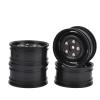 4-Piece 1.9-Inch Plastic Wheels for Axial SCX10, Tamiya CC01, D90, Pajero and Traxxas TRX4 RC Rock Crawlers view 3