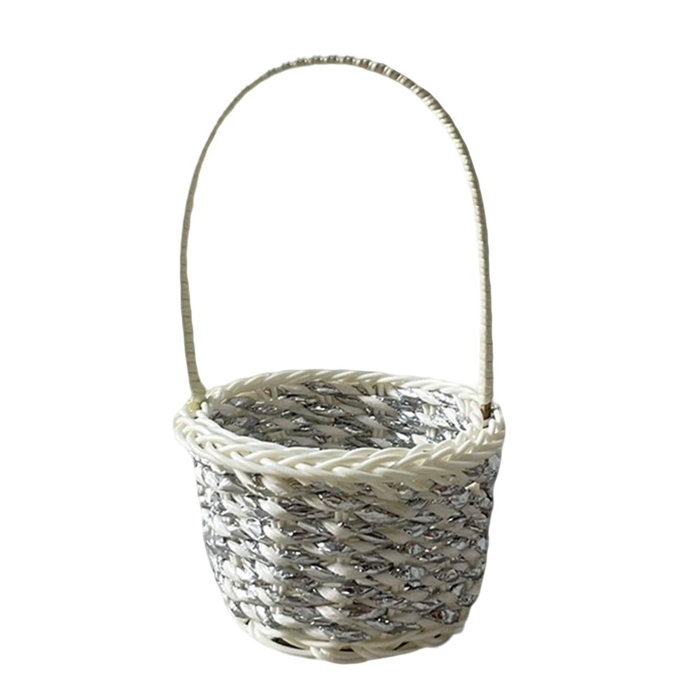 Mini Woven Flower Basket