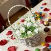 Mini Woven Flower Basket view 3