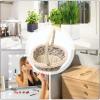 Mini Woven Flower Basket view 4