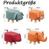 Animal-Shaped Footstool with Soft Cushion and Non-Slip Feet, Pink view 2