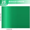 A4 Christmas Green Mirror Cardstock - 25 Sheets view 2