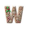 26 Gingerbread Alphabet Ornaments for Christmas Tree view 1